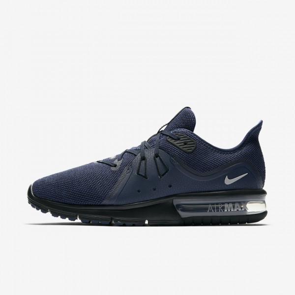 Nike Air Max Sequent 3 Laufschuhe Herren Navy Schw...