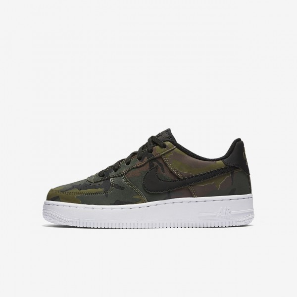 Nike Air Force 1 Lv8 Freizeitschuhe Mädchen Olive...